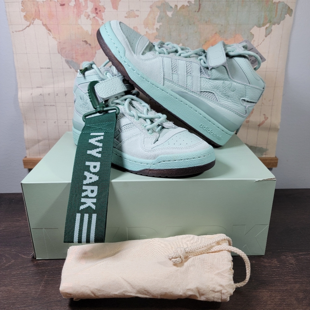 Adidas Forum Mid Beyonce Ivy Park Green Tint Men's Size 8.0 Women's Size 9.5